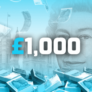 Win £1,000 Tax Free Cash.